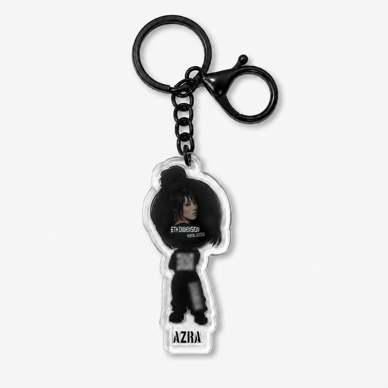 AZRA Acrylic Portal Keychain