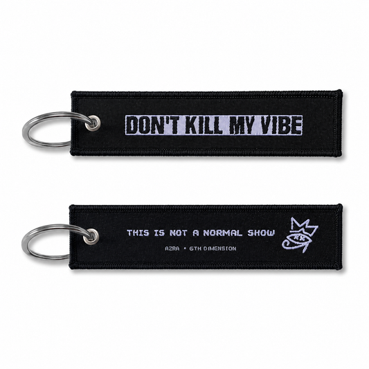 DKMV “Don’t Kill My Vibe” Embroidered Keychain